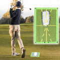 Golf Practice Mat with Sequin Impact Feedback and Roll-Up Portability, Stake, Clip Valideals Outlet