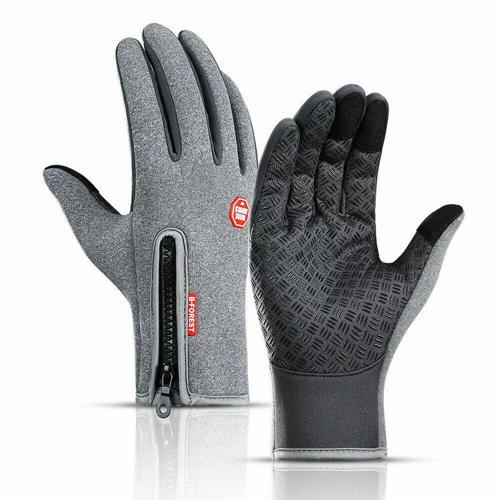 Touchscreen Winter Gloves with Waterproof Shell and Non-Slip Palm, Insulated Lining Valideals Outlet