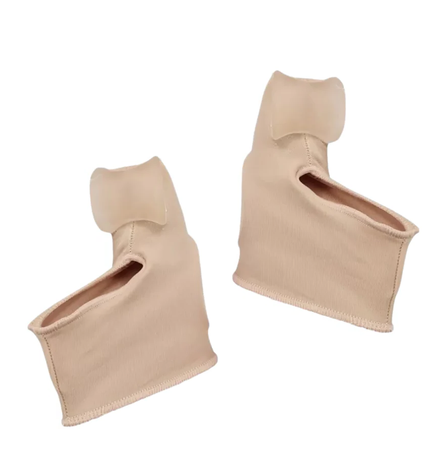 Gel Toe Corrector with Side Cushion Pad and Elastic Fabric, Beige Valideals Outlet