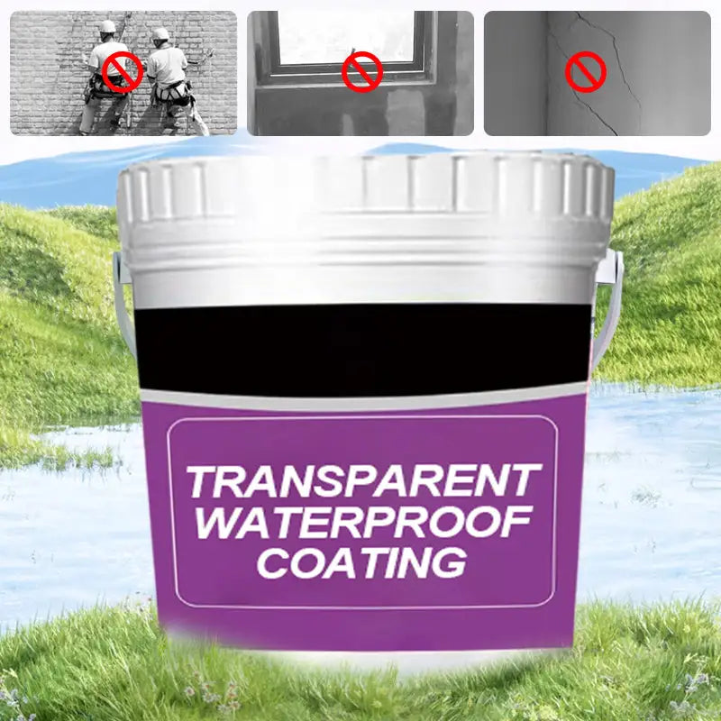 Waterproof Sealant with Transparent Finish and Mold-Resistant Formula, 300g Tube Valideals Outlet