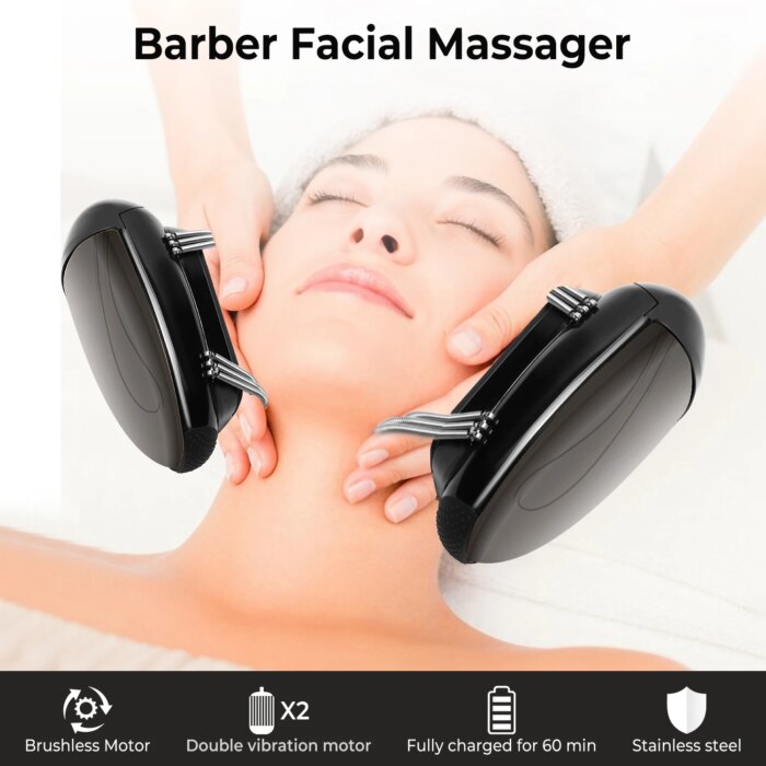 Cordless Vibration Massager with Heat Function and Adjustable Intensity, Neck Back Shoulder Head Valideals Outlet