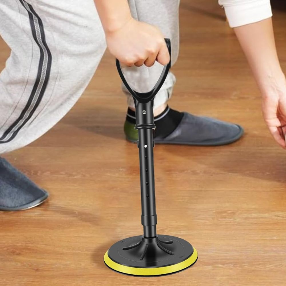 Standing Aid for Seniors with Telescoping Handle and Non-Slip Base, Aluminum Valideals Outlet