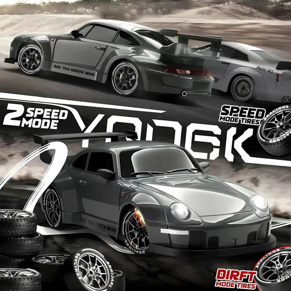 Drift RC Car with 4WD Traction and Precise Steering, Rechargeable Battery Valideals Outlet