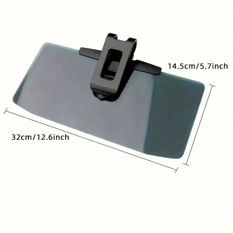 Car Sun Visor with Polarized Lens and Adjustable Clip, Foldable 32 x 14.5 cm Panel Valideals Outlet