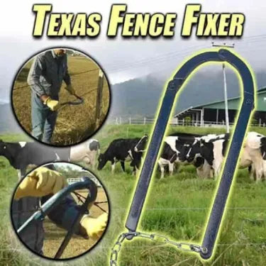 Fence Wire Tensioner Tool with Secure Clamp and Quick Lock, 48cm Metal Blue Valideals Outlet