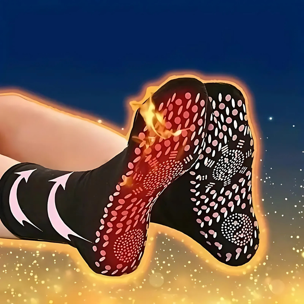 Heated Socks with Rechargeable Battery Pack and Fast Heat Up, 5 Pair Set Valideals Outlet