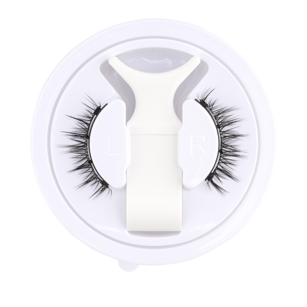 Magnetic 3D Fiber Eyelashes with Precision Applicator Tool and Reusable Design Valideals Outlet
