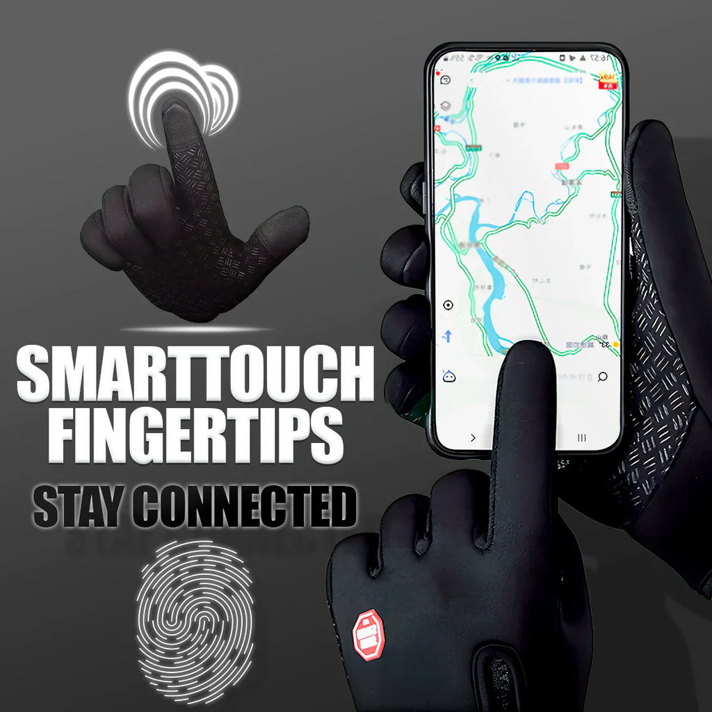 Waterproof Winter Gloves with Touchscreen Fingertips and Anti-Slip Palm, Adjustable Cuff Valideals Outlet