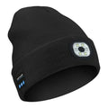 Bluetooth Beanie with Removable LED Light and Built-In Speakers, Rechargeable Battery Valideals Outlet