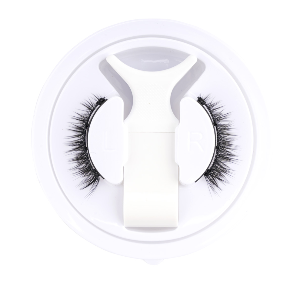 Magnetic 3D Fiber Eyelashes with Precision Applicator Tool and Reusable Design Valideals Outlet