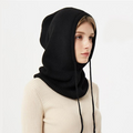 Cashmere Beanie with Hooded Design and Drawstring, Full Ear Coverage, Packable Valideals Outlet