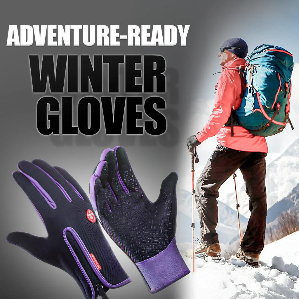 Waterproof Winter Gloves with Touchscreen Fingertips and Anti-Slip Palm, Adjustable Cuff Valideals Outlet