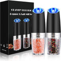 Electric Pepper Grinder with Gravity Sensor Activation and Adjustable Coarseness, LED Light Valideals Outlet