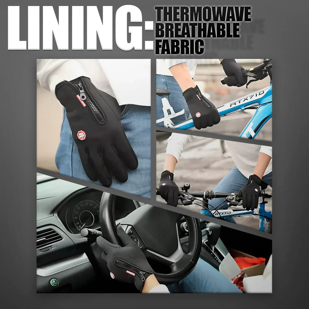 Waterproof Winter Gloves with Touchscreen Fingertips and Anti-Slip Palm, Adjustable Cuff Valideals Outlet