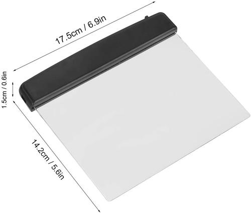 Book Light with Flat Bookmark Panel and Focused Warm LED, Rechargeable Valideals Outlet
