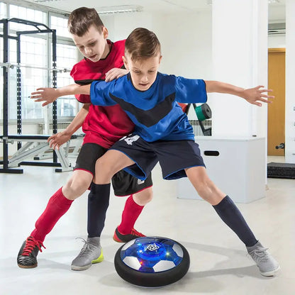Hover Soccer Ball with Colorful LED Lights and Foam Bumper, Rechargeable 8.6-Inch for Kids Valideals Outlet