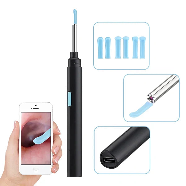 Ear Inspection Camera with 20X Magnification and Wireless App Control Valideals Outlet