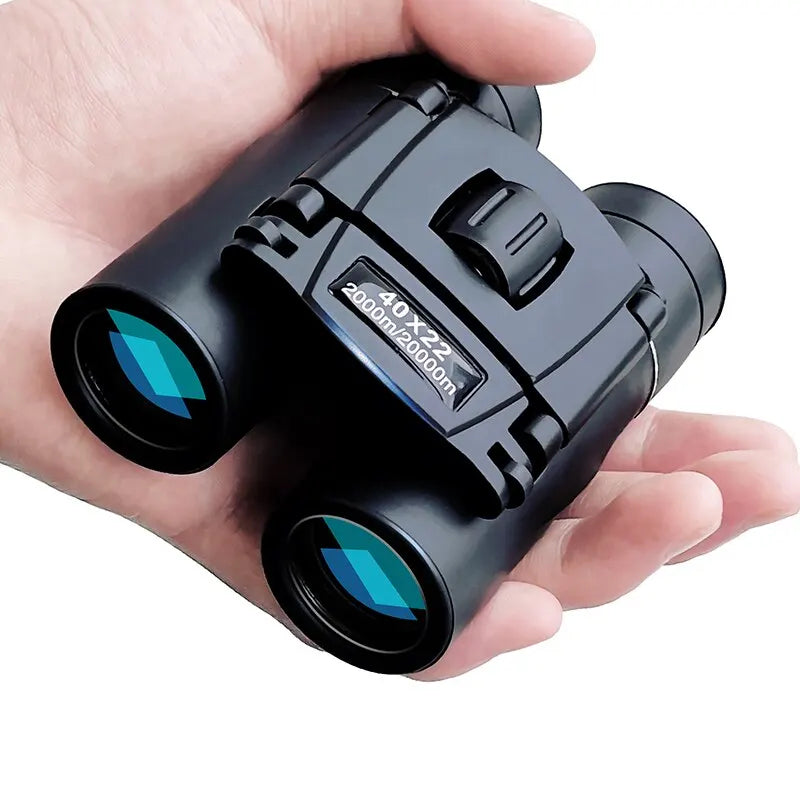 8x Compact Binoculars with 2000m Long-Range View and Folding Pocket Design, Bright Optics Valideals Outlet