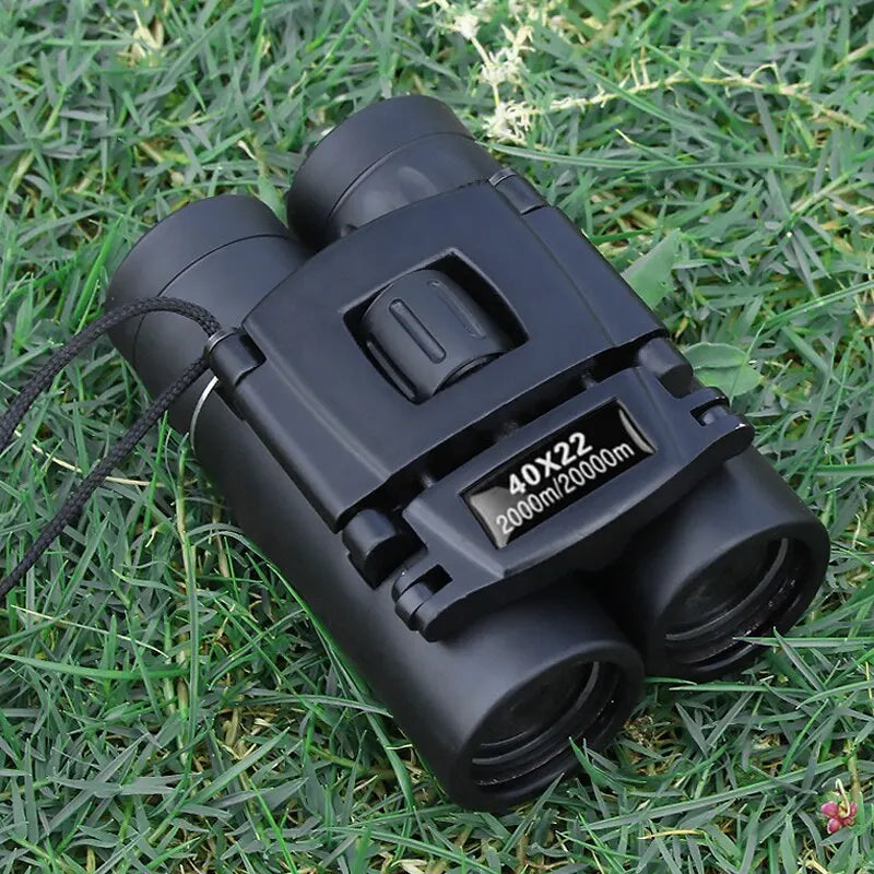 8x Compact Binoculars with 2000m Long-Range View and Folding Pocket Design, Bright Optics Valideals Outlet