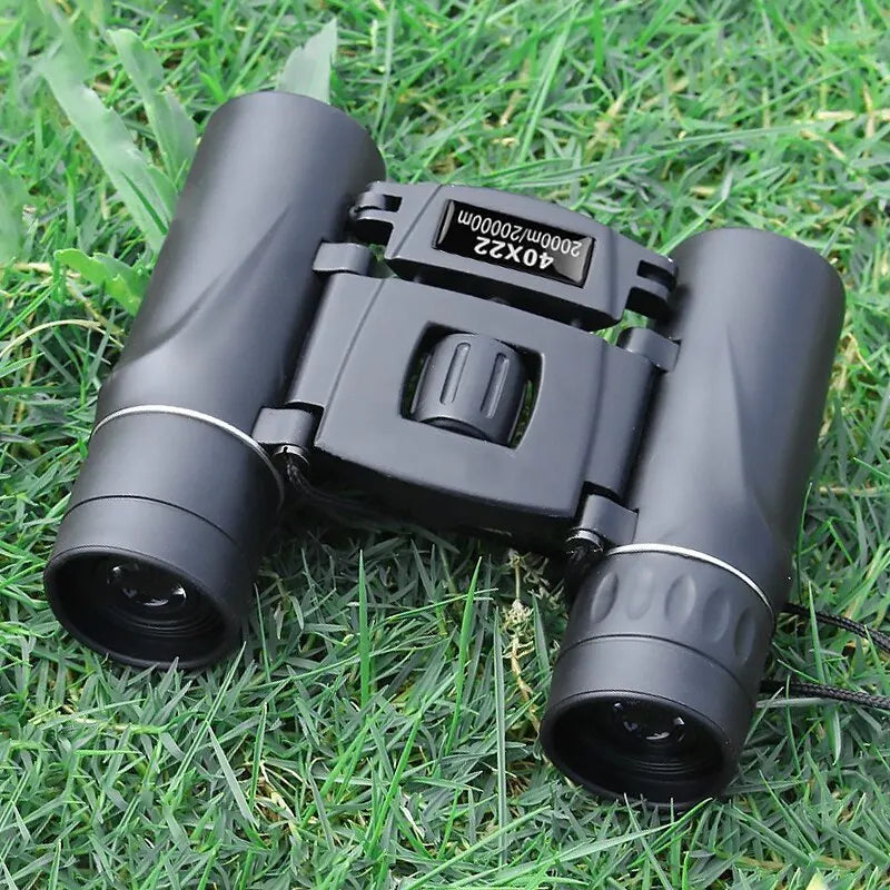 8x Compact Binoculars with 2000m Long-Range View and Folding Pocket Design, Bright Optics Valideals Outlet