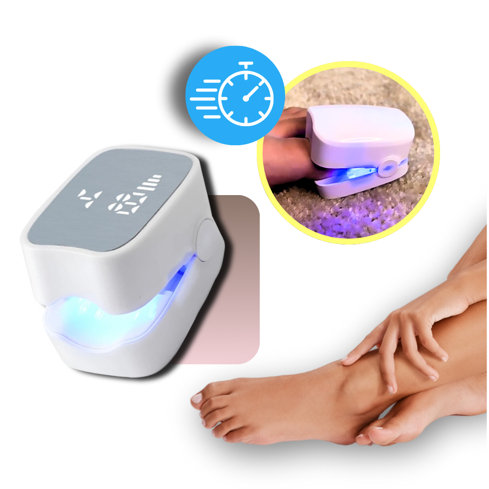 Dual Laser Nail Treatment Device with Pulsed Mode and 5mm Penetration Valideals Outlet