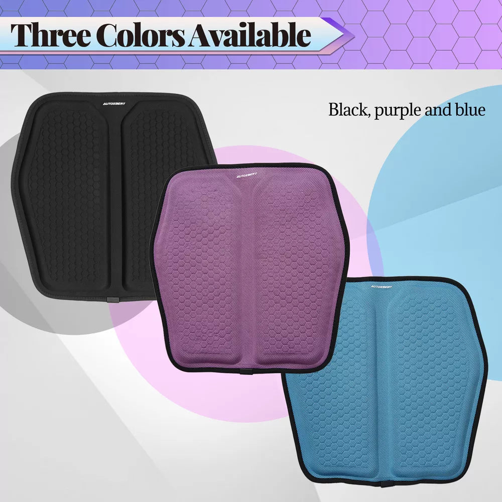 Gel Memory Foam Seat Cushion with Honeycomb Ventilation and Tailbone Support for Cars and Office Chairs Valideals Outlet