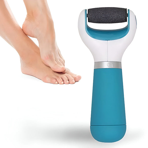 Rechargeable Foot Callus Remover with Rotating Abrasive Head and Detachable Design Valideals Outlet