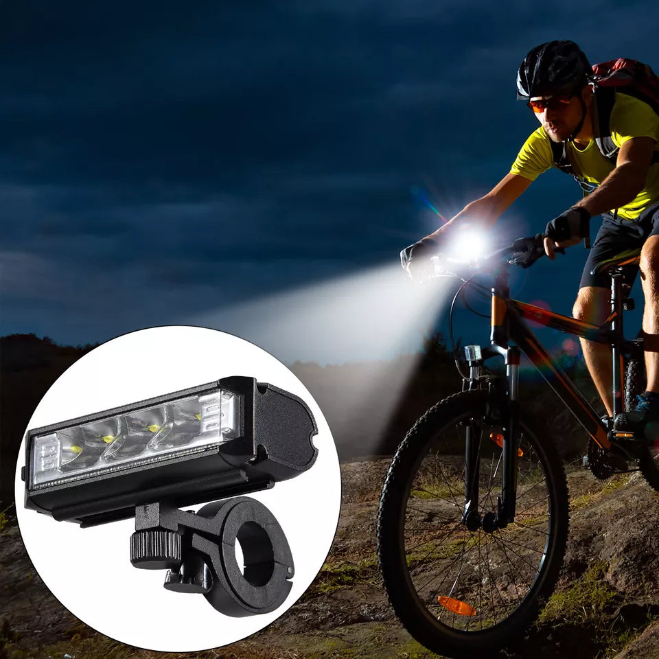 LED Bike Light with Quick-Attach Mount and Rechargeable USB, Weatherproof Valideals Outlet