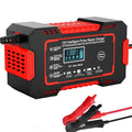 12V 6A Pulse Repair Battery Charger with LCD Display and Multi-Type Compatibility Valideals Outlet