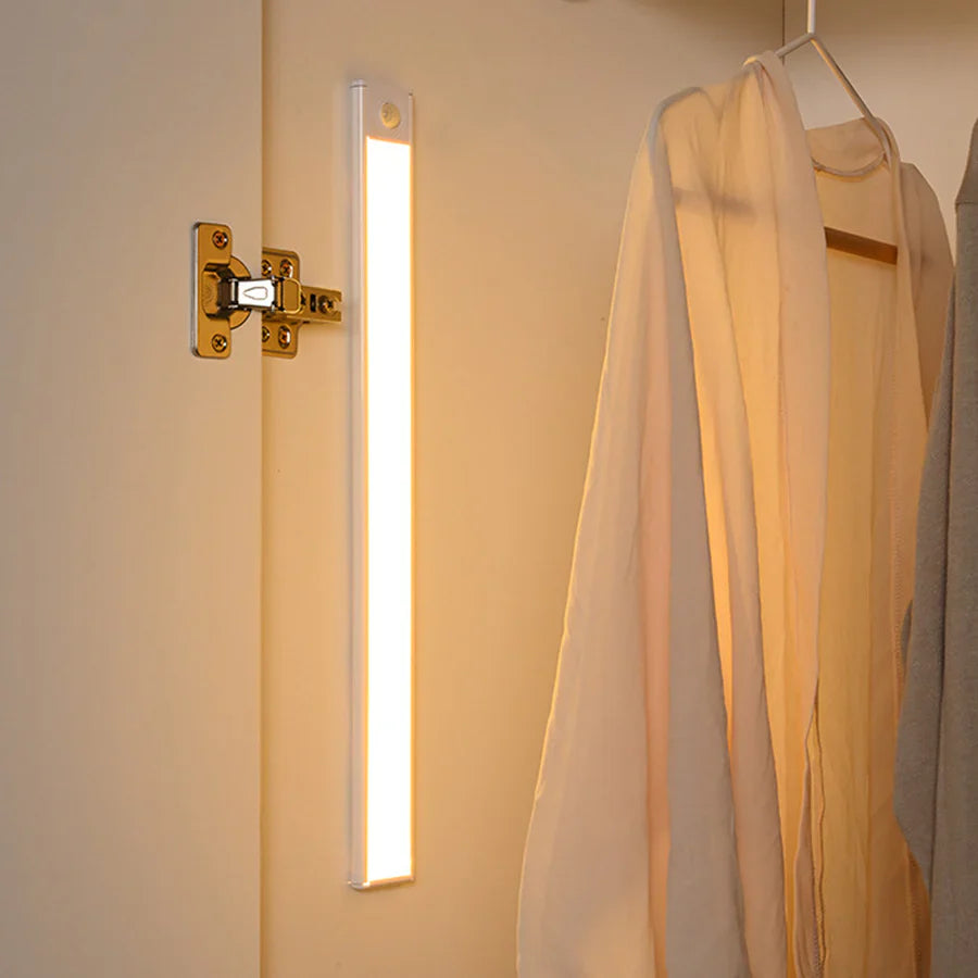 Motion Sensor Closet Light with Magnetic Mount and Rechargeable Battery, Ultra-Slim 9mm Valideals Outlet