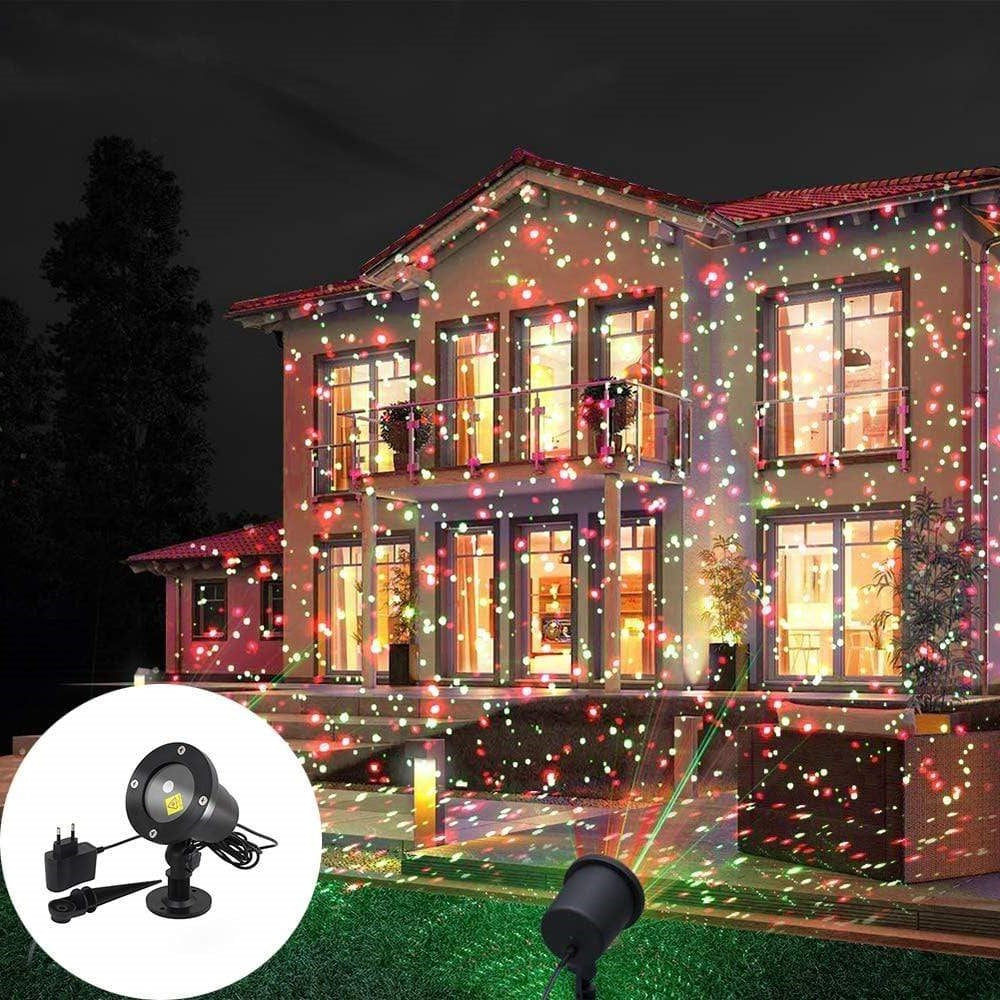 Laser Light Projector with Remote Control and Weatherproof Housing, 5m Range Valideals Outlet