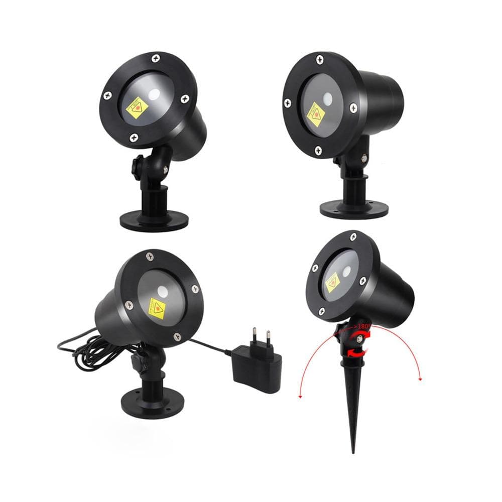 Laser Light Projector with Remote Control and Weatherproof Housing, 5m Range Valideals Outlet