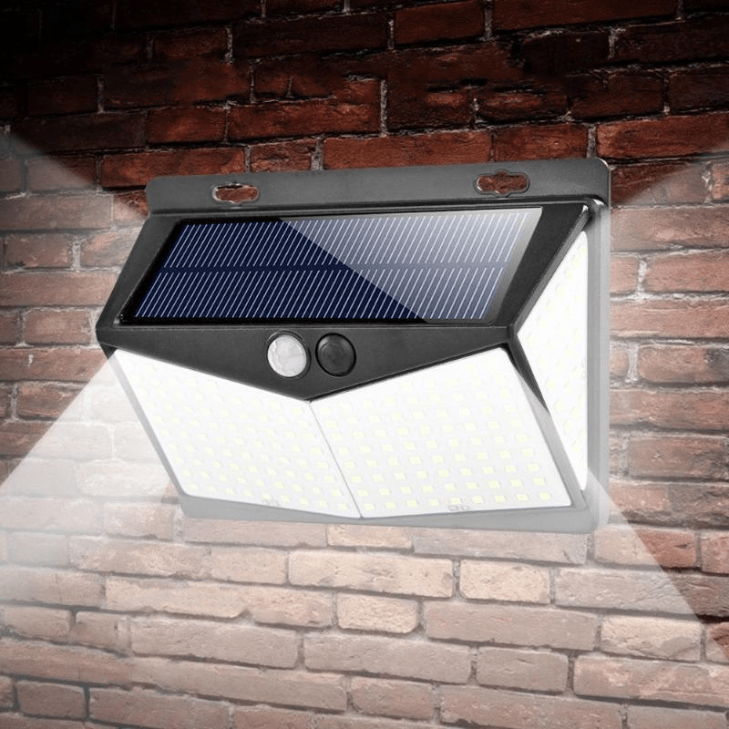 Solar Flood Light with Motion Sensor and 800 Lumens, Waterproof Valideals Outlet