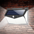 Solar Flood Light with Motion Sensor and 800 Lumens, Waterproof Valideals Outlet