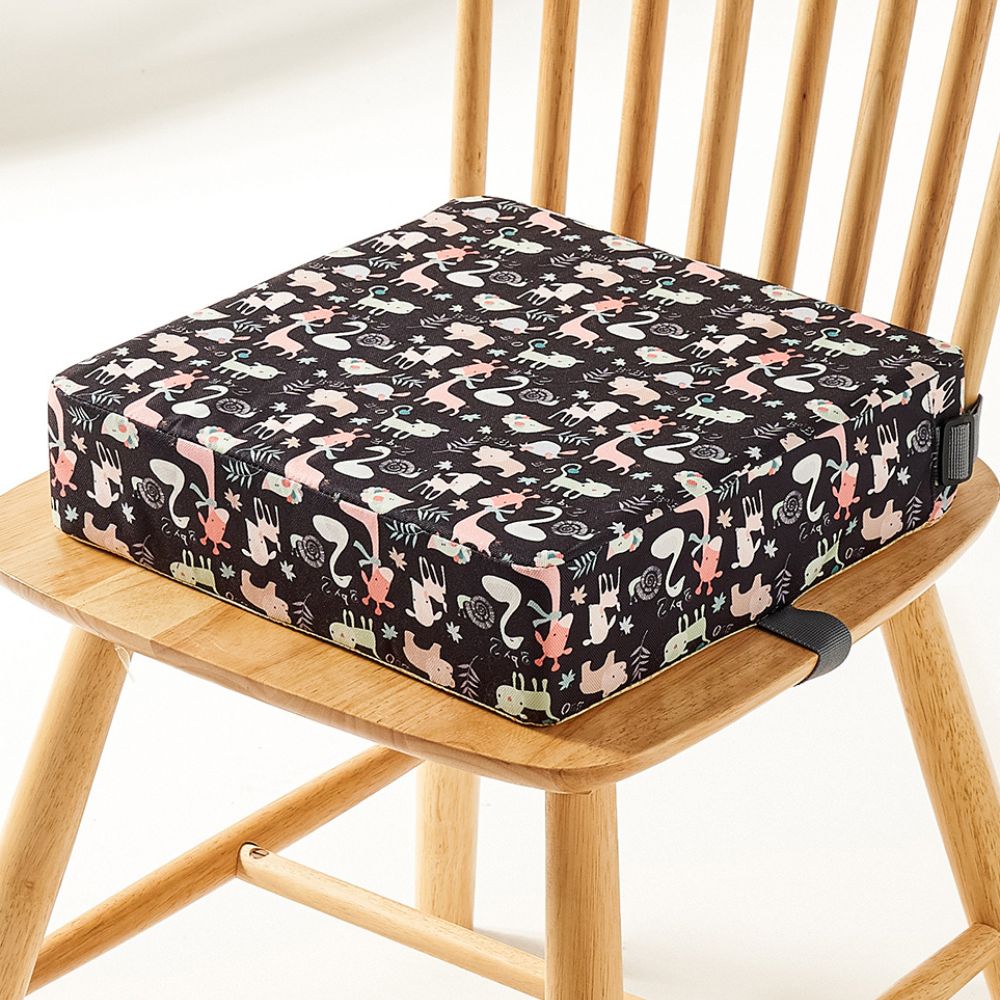 Travel Booster Seat with Adjustable Height and Foldable Design, Washable Cover for Toddlers Valideals Outlet