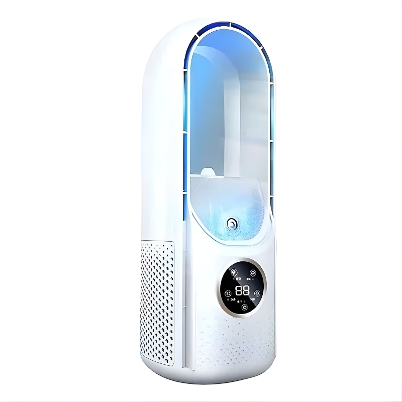Portable Air Conditioner with Bladeless Quiet Cooling and Compact Desk-Sized, 10x10x15in Valideals Outlet