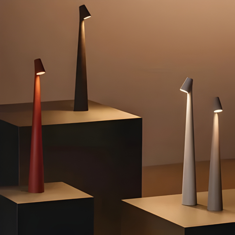 Mood Lamp with Touch Control and Adjustable Warm-to-Cool Light, 1800 mAh Battery, IP54 Valideals Outlet