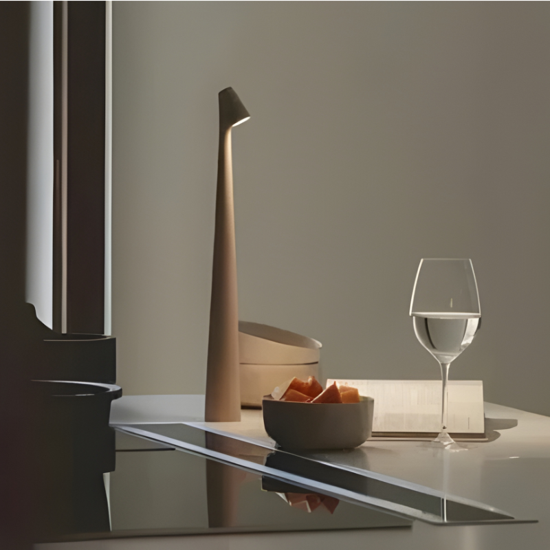 Mood Lamp with Touch Control and Adjustable Warm-to-Cool Light, 1800 mAh Battery, IP54 Valideals Outlet