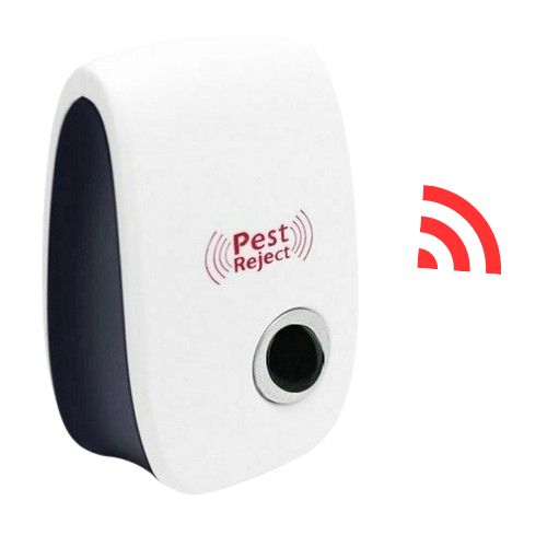 Squirrel Repeller with Variable Ultrasonic Tones and Weatherproof Design, 100-800 Sq Ft Valideals Outlet