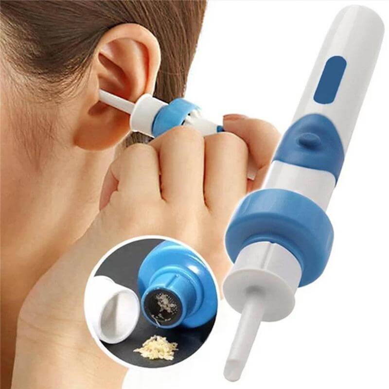 Ear Cleaner with Vibration Suction and Soft Silicone Tips, Rechargeable Valideals Outlet