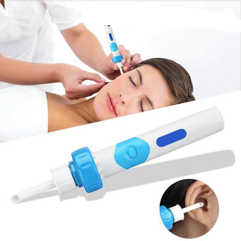 Ear Cleaner with Vibration Suction and Soft Silicone Tips, Rechargeable Valideals Outlet