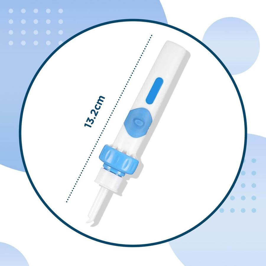 Ear Cleaner with Vibration Suction and Soft Silicone Tips, Rechargeable Valideals Outlet