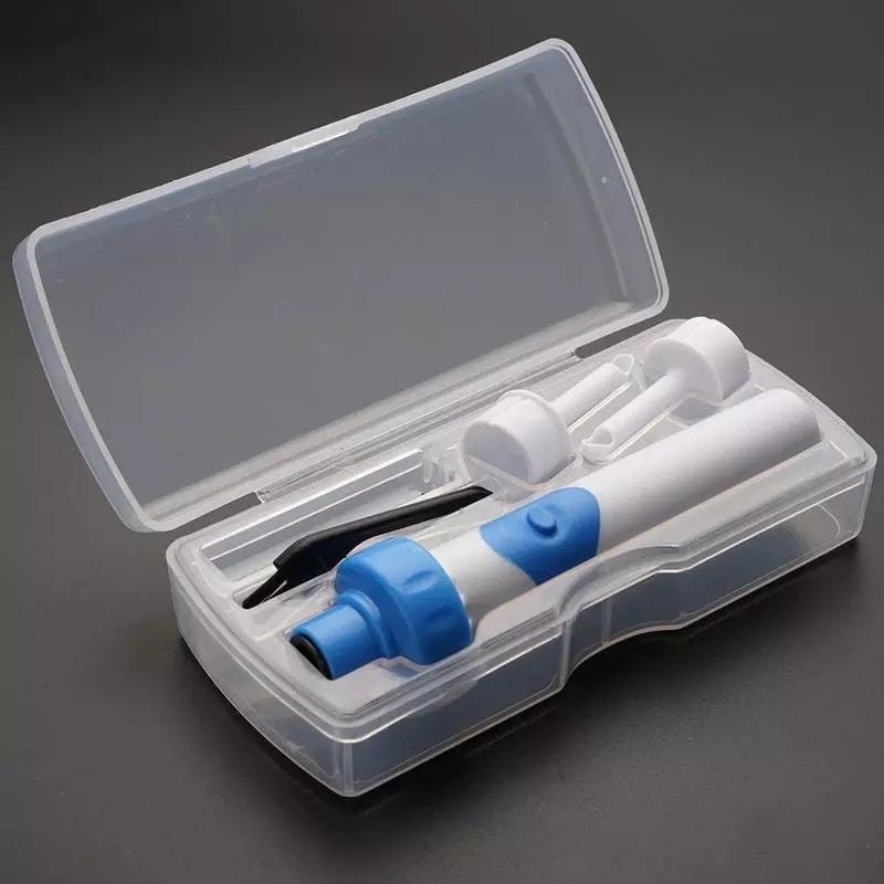 Ear Cleaner with Vibration Suction and Soft Silicone Tips, Rechargeable Valideals Outlet