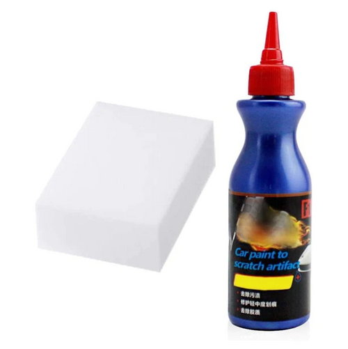 Car Scratch Remover with Soft Buffer Pad and 50ml Bottle, Unscented Quick Curing Paste Valideals Outlet
