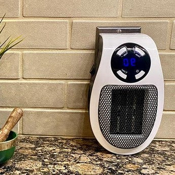 Portable Heater with Fast Warm-Up and Adjustable Thermostat, Washable Filter Valideals Outlet