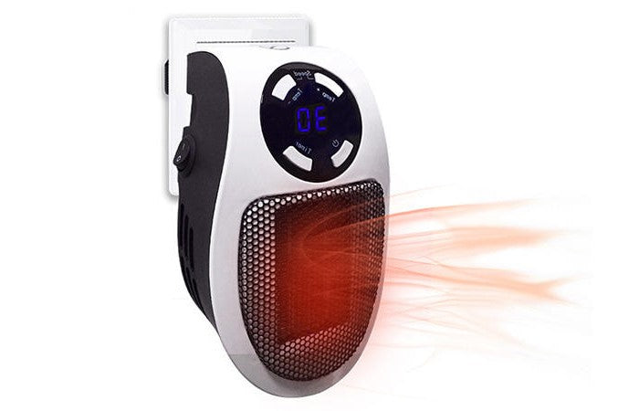 Portable Heater with Fast Warm-Up and Adjustable Thermostat, Washable Filter Valideals Outlet