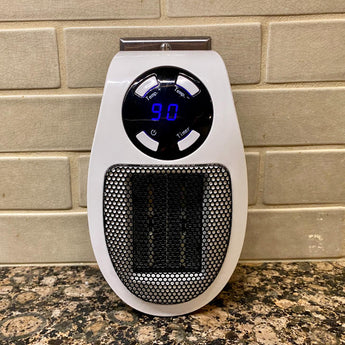 Portable Heater with Fast Warm-Up and Adjustable Thermostat, Washable Filter Valideals Outlet