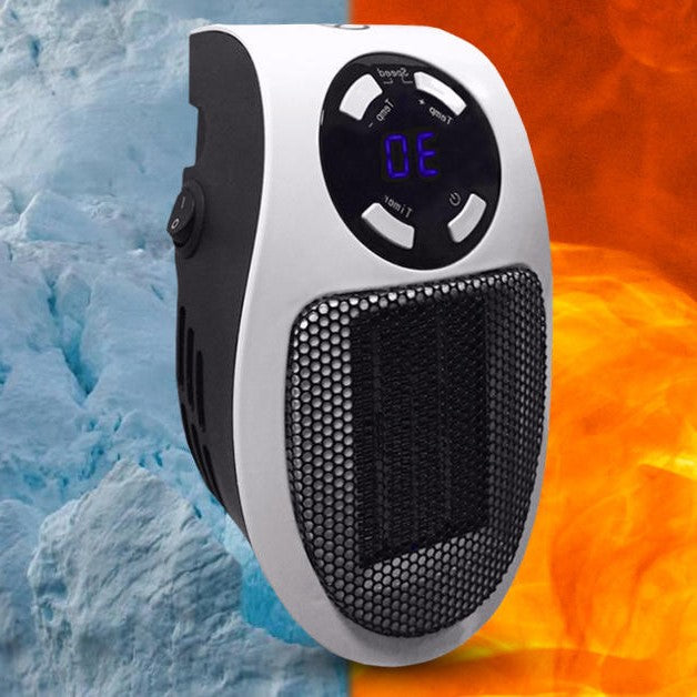Portable Heater with Fast Warm-Up and Adjustable Thermostat, Washable Filter Valideals Outlet