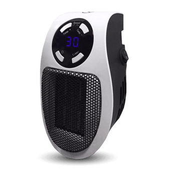 Portable Heater with Fast Warm-Up and Adjustable Thermostat, Washable Filter Valideals Outlet
