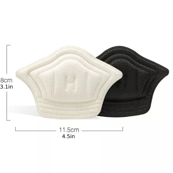 Shoe Heel Grips with Self-Adhesive Foam and Textured Non-Slip Surface, Trim-to-Fit Valideals Outlet
